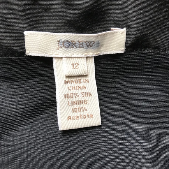 J. Crew Ruffle Dress, EUC, Size 12 - Picture 10 of 12